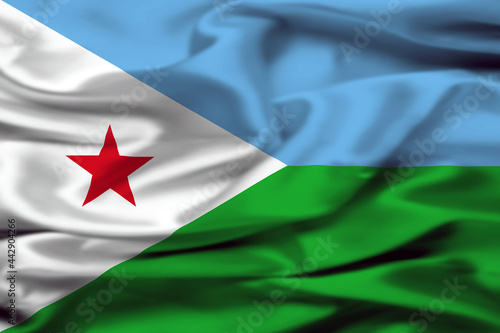 Bandiera di Gibuti photo