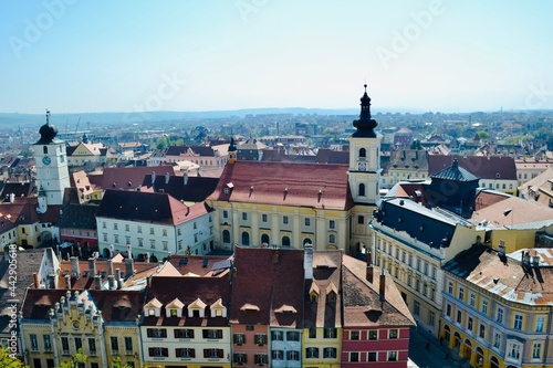 view. city old town. panorama.