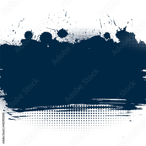 grunge background with ink splatter effect