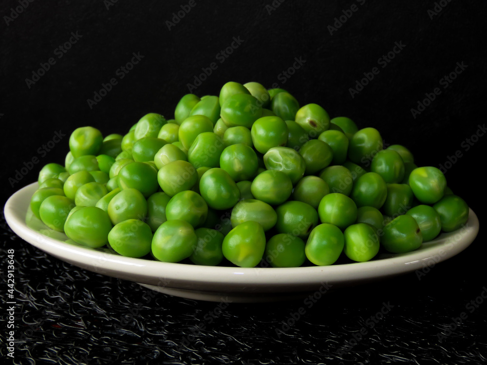 Green beans ready for the lunch Green beans ready for the lunch