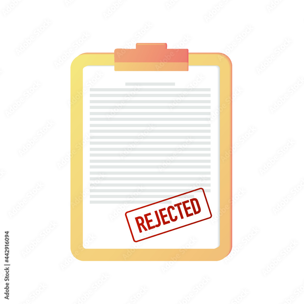 Rejected. Cancellation of a document, contract, certificate. Web banner. Online rejection.Incorrect sign. Wrong mark icon. Check no for vote, decision, web. False checkbox. Rejected. Cancellation of a document, contract, certificate. Web banner. Online rejection.Incorrect sign. Wrong mark icon. Check no for vote, decision, web. False checkbox.