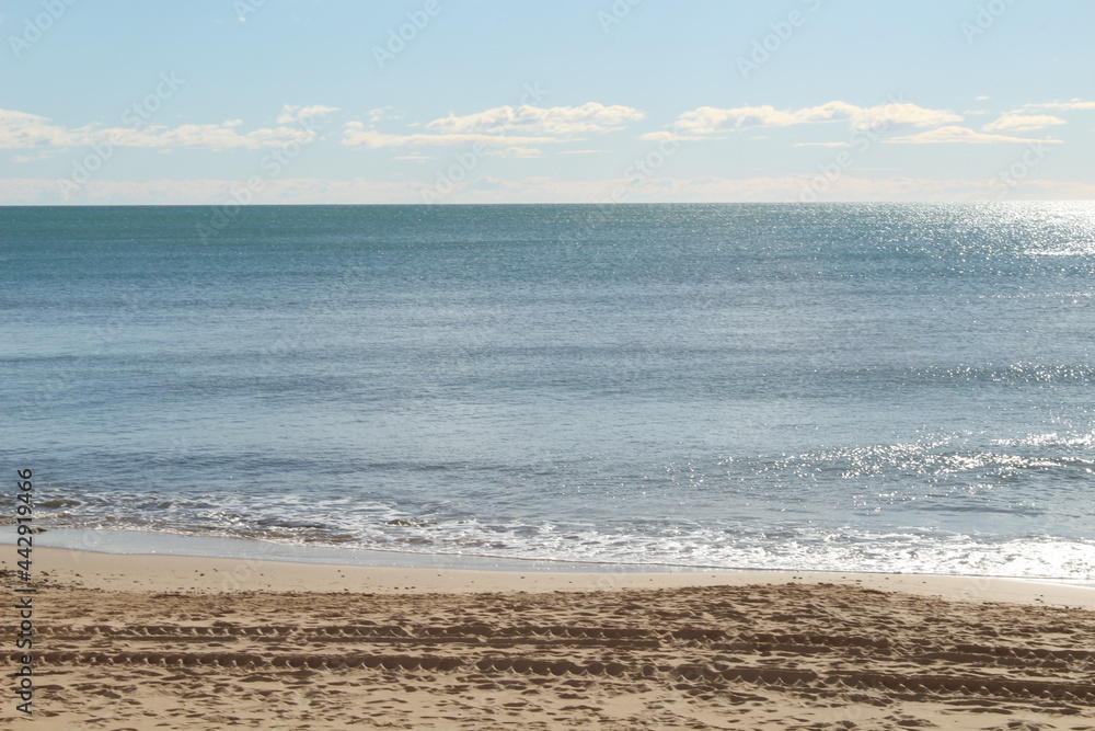  - some impressions of the blue side of a spanish coast city, torrevieja, its beautiful beaches and shoreline