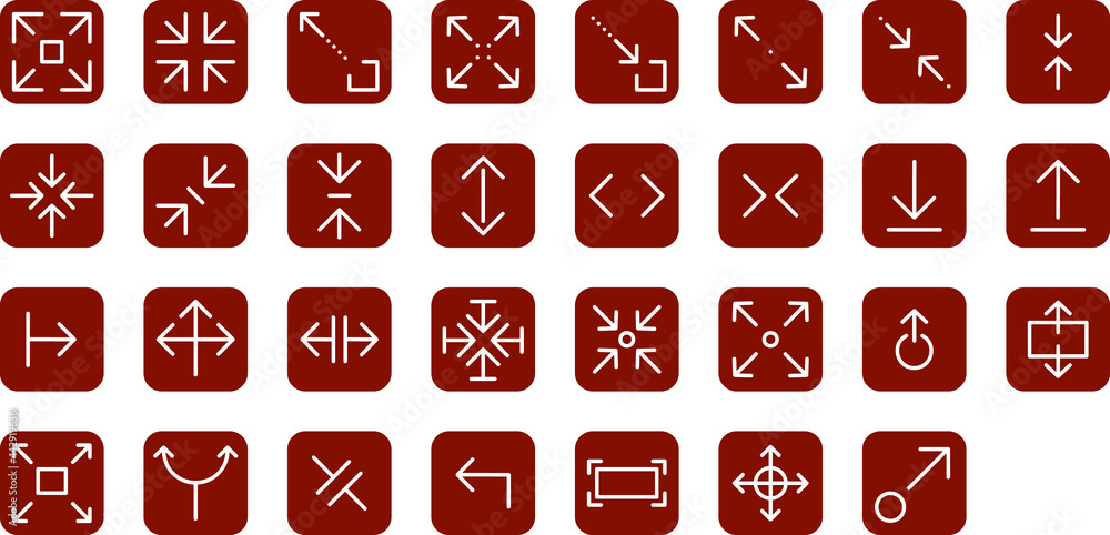 Media Icons Arrow Media Icons Arrow