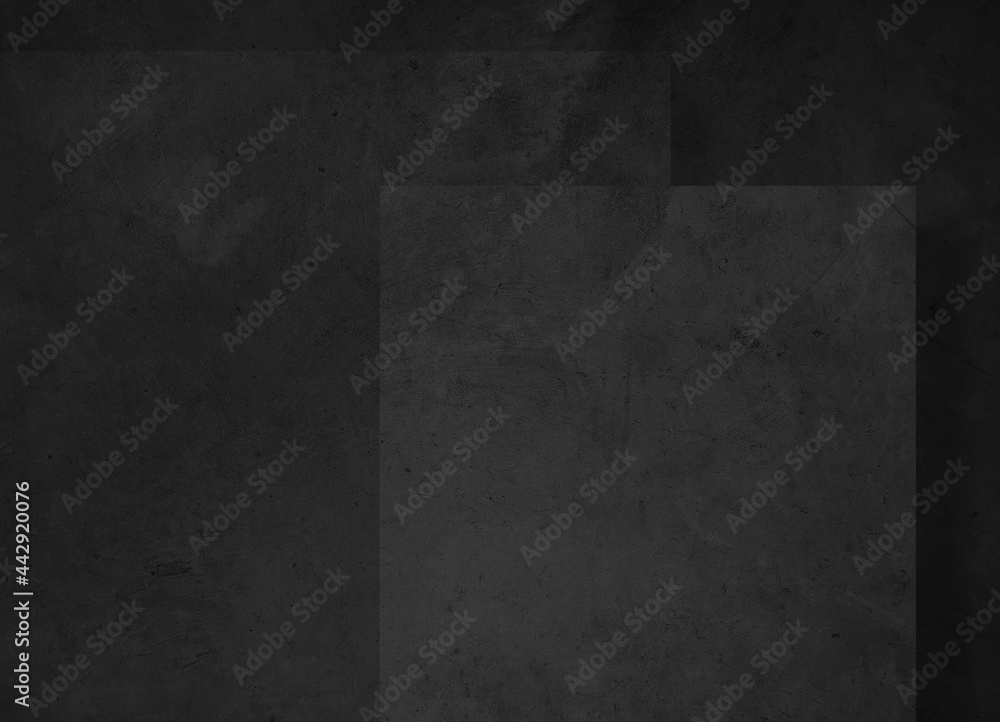 Naklejka premium Black abstract background. Grunge wallpaper