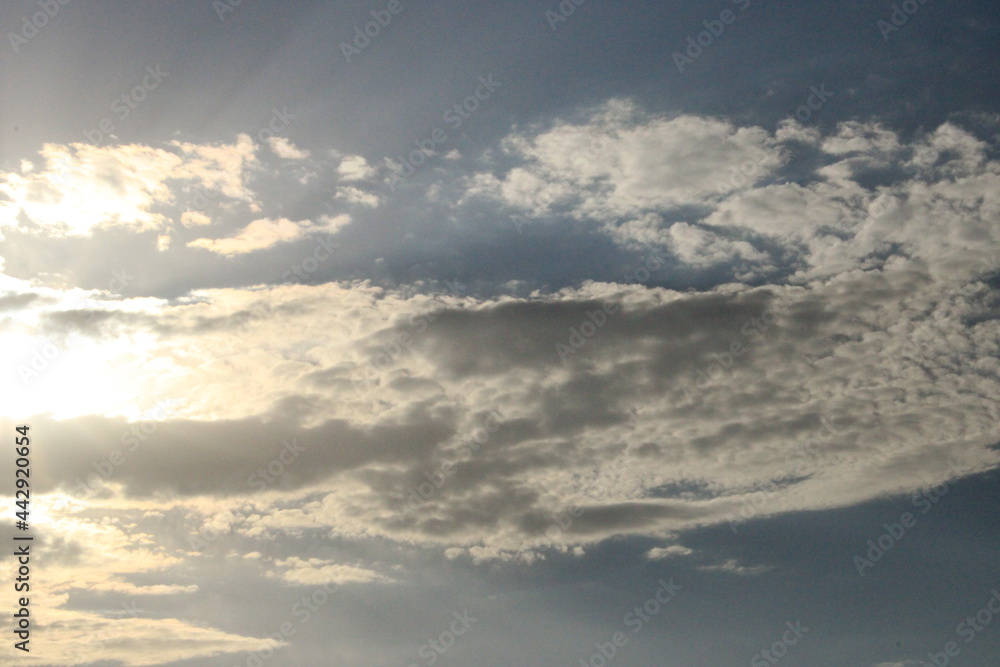 June sky in the foothills of the Caucasus June sky in the foothills of the Caucasus