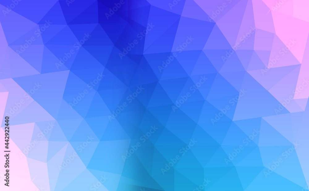 Fototapeta premium Blue and Purple modern geometrical abstract background