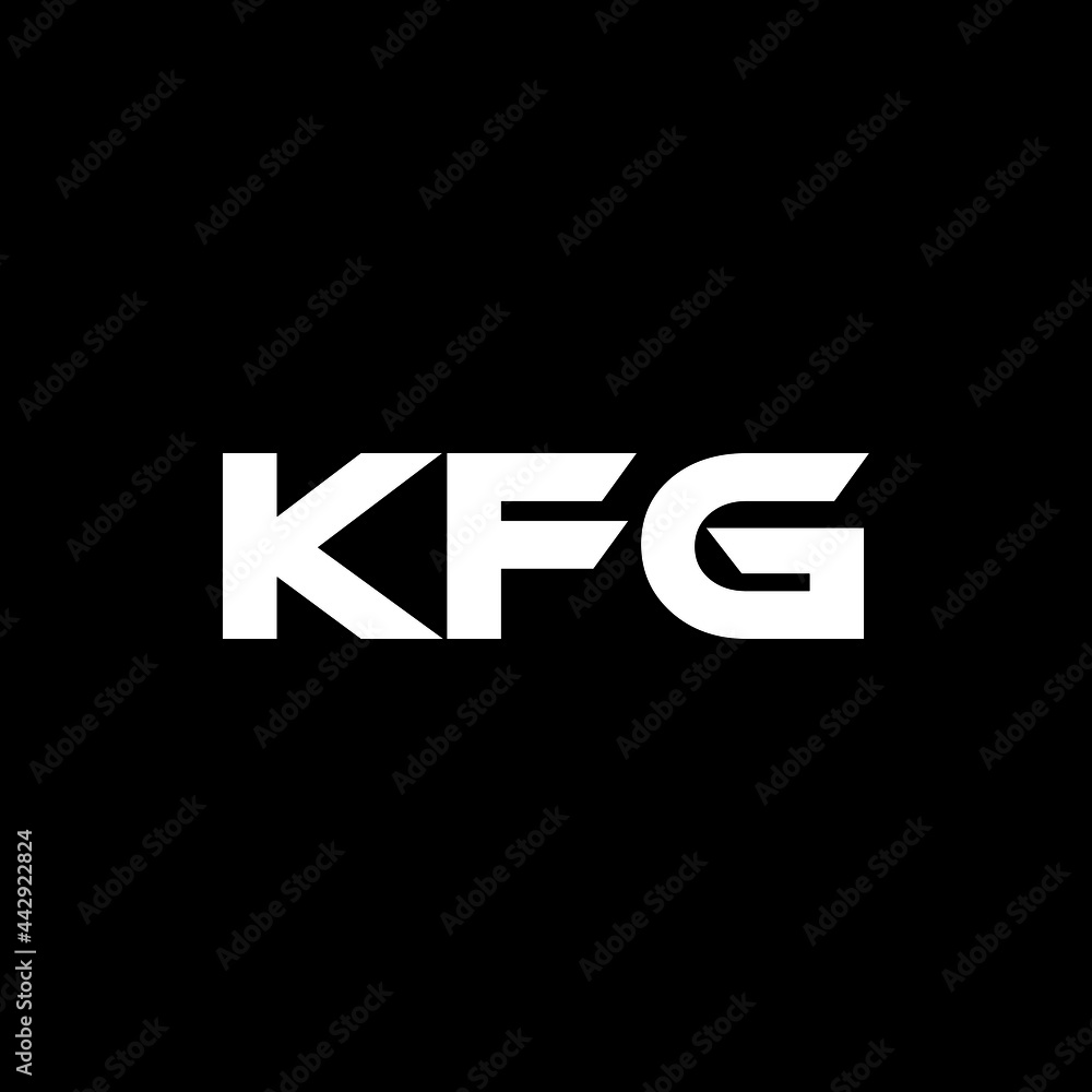 KFG letter logo design with black background in illustrator, vector logo modern alphabet font overlap style. calligraphy designs for logo, Poster, Invitation, etc. KFG letter logo design with black background in illustrator, vector logo modern alphabet font overlap style. calligraphy designs for logo, Poster, Invitation, etc.