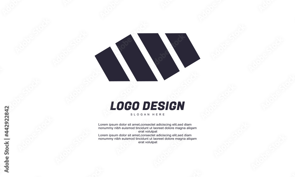 abstract creative Financial company Logo vector Protection Security icon black color
