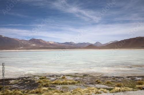 View of Laguna Blanca, Bolivia