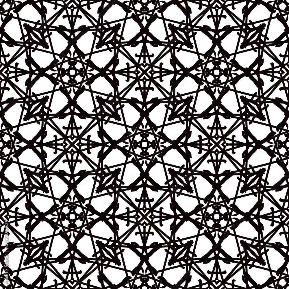 Abstract black and white seamless pattern design Abstract black and white seamless pattern design