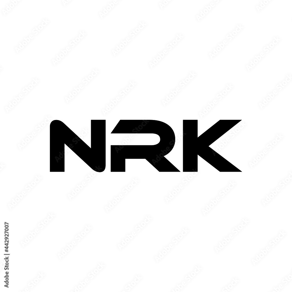 NRK letter logo design with white background in illustrator, vector logo modern alphabet font overlap style. calligraphy designs for logo, Poster, Invitation, etc. NRK letter logo design with white background in illustrator, vector logo modern alphabet font overlap style. calligraphy designs for logo, Poster, Invitation, etc.