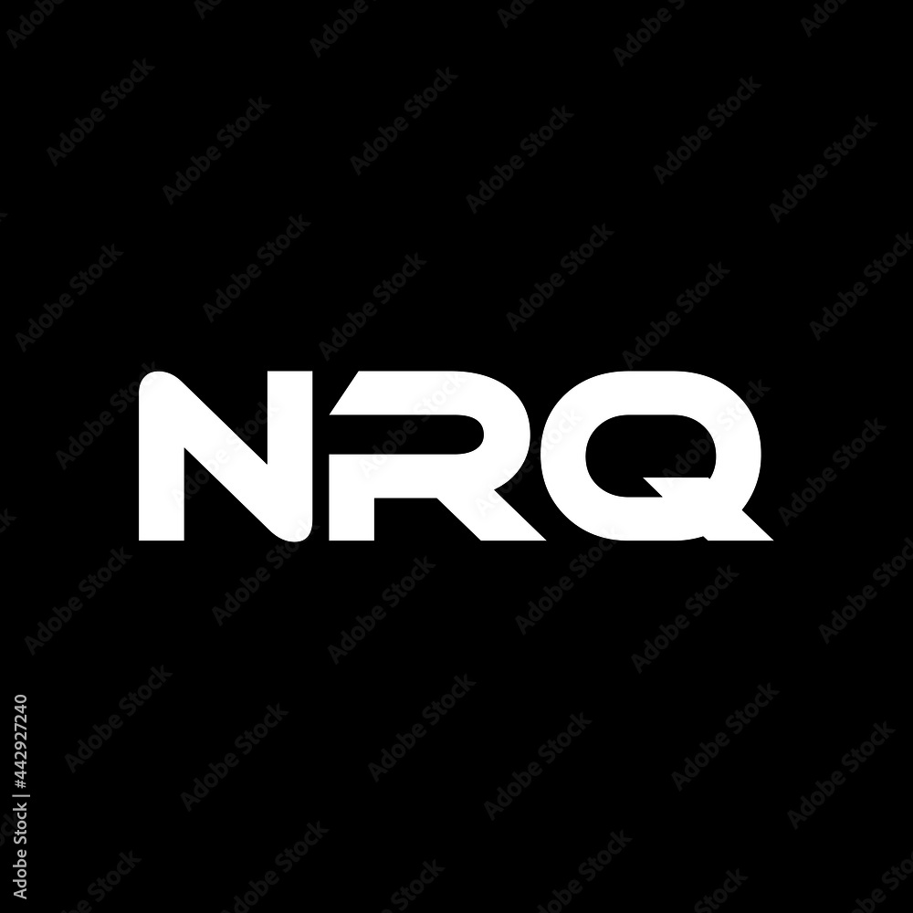 NRQ letter logo design with black background in illustrator, vector logo modern alphabet font overlap style. calligraphy designs for logo, Poster, Invitation, etc. NRQ letter logo design with black background in illustrator, vector logo modern alphabet font overlap style. calligraphy designs for logo, Poster, Invitation, etc.