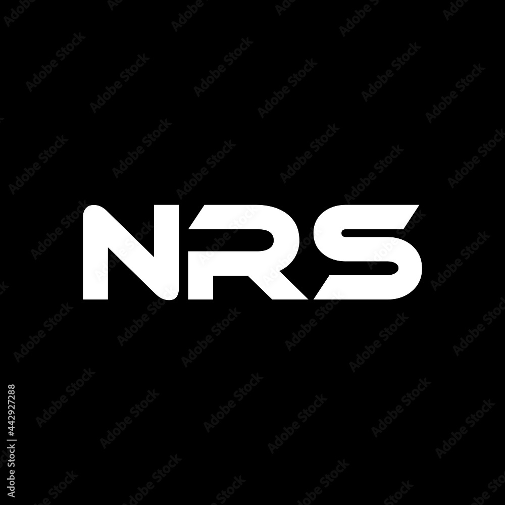 NRS letter logo design with black background in illustrator, vector logo modern alphabet font overlap style. calligraphy designs for logo, Poster, Invitation, etc. NRS letter logo design with black background in illustrator, vector logo modern alphabet font overlap style. calligraphy designs for logo, Poster, Invitation, etc.