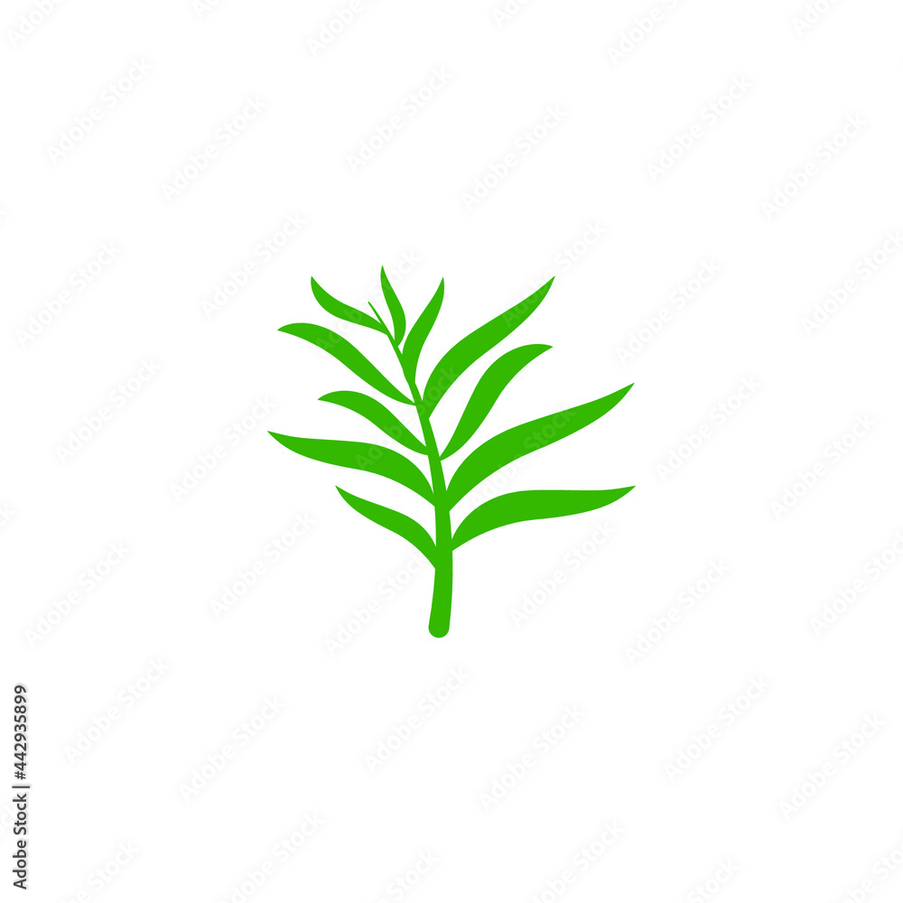leaf branch logo icon design template vector leaf branch logo icon design template vector