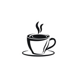 coffee logo icon design template vector
