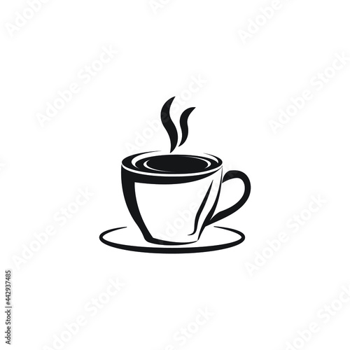 coffee logo icon design template vector