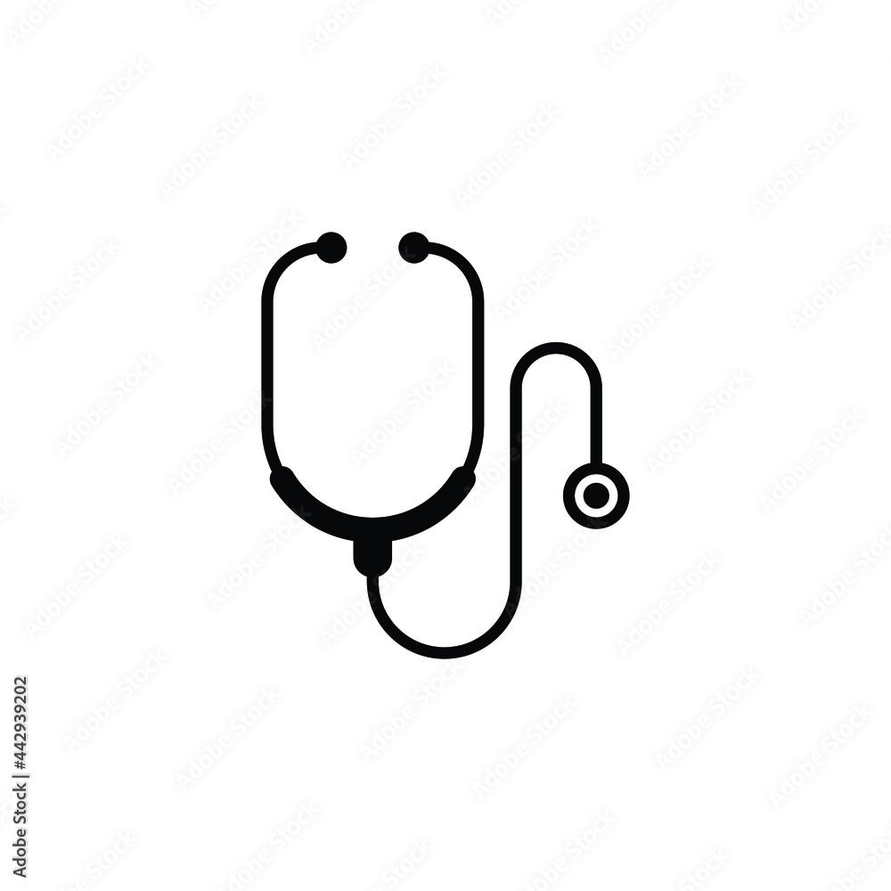 stethoscope icon design template vector stethoscope icon design template vector