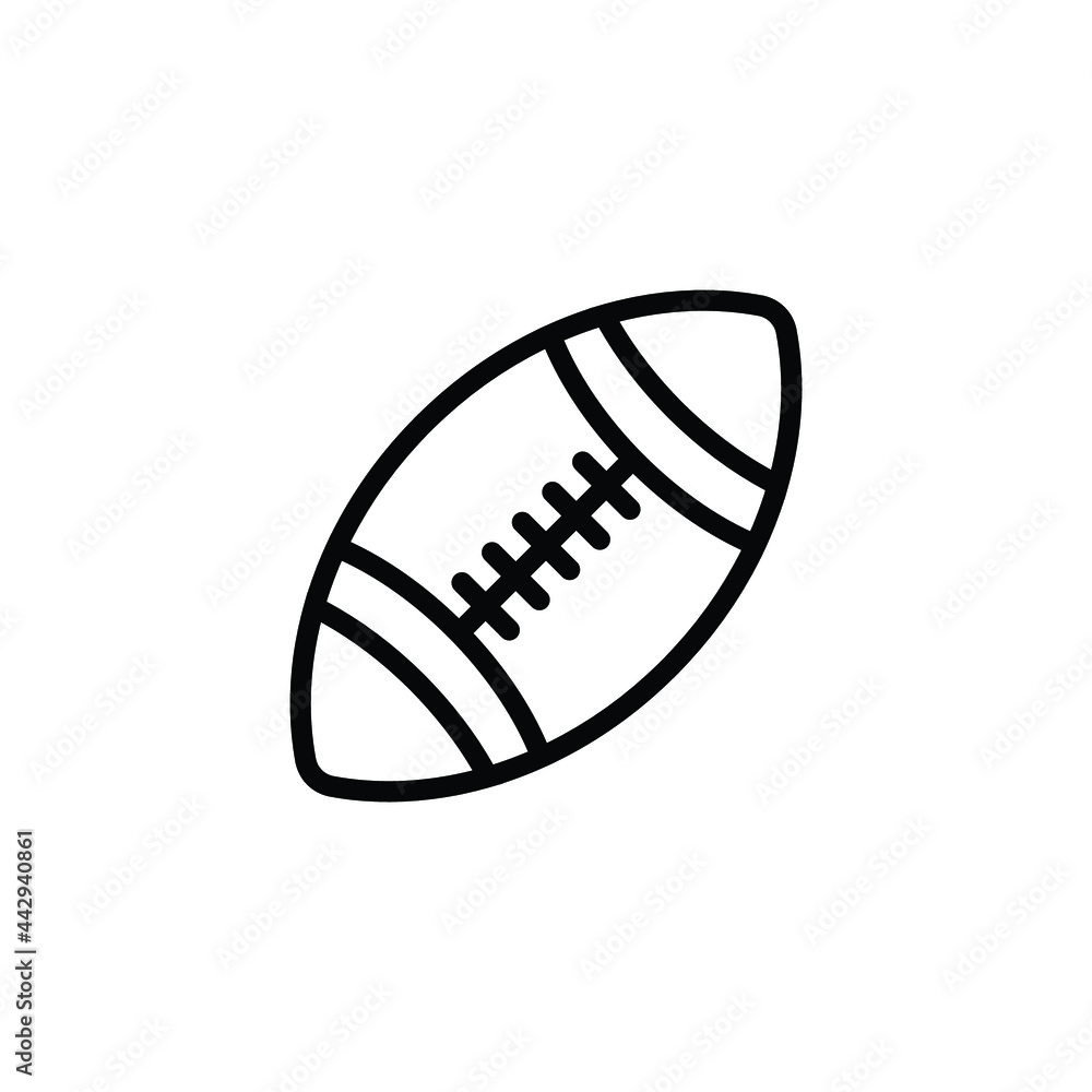 American football Icon design template vector American football Icon design template vector