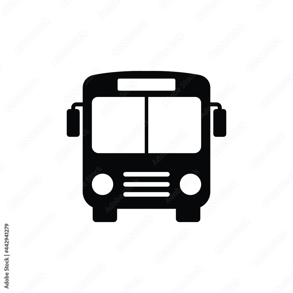 bus icon design template vector