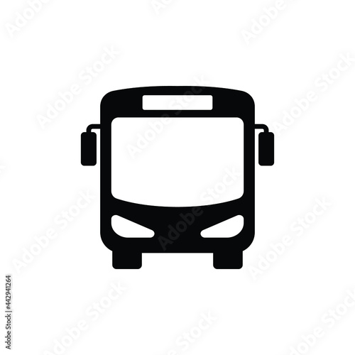 bus icon design template vector