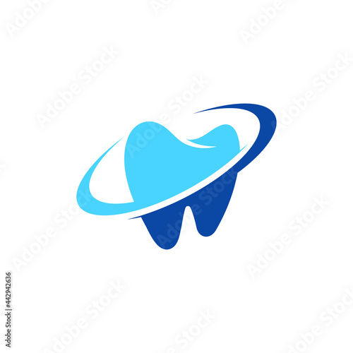 dental care logo icon design template vector