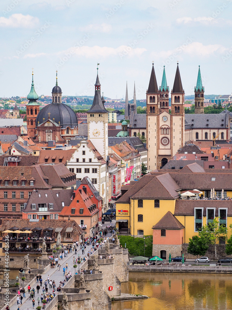 Fototapeta premium ヴュルツブルクの景色