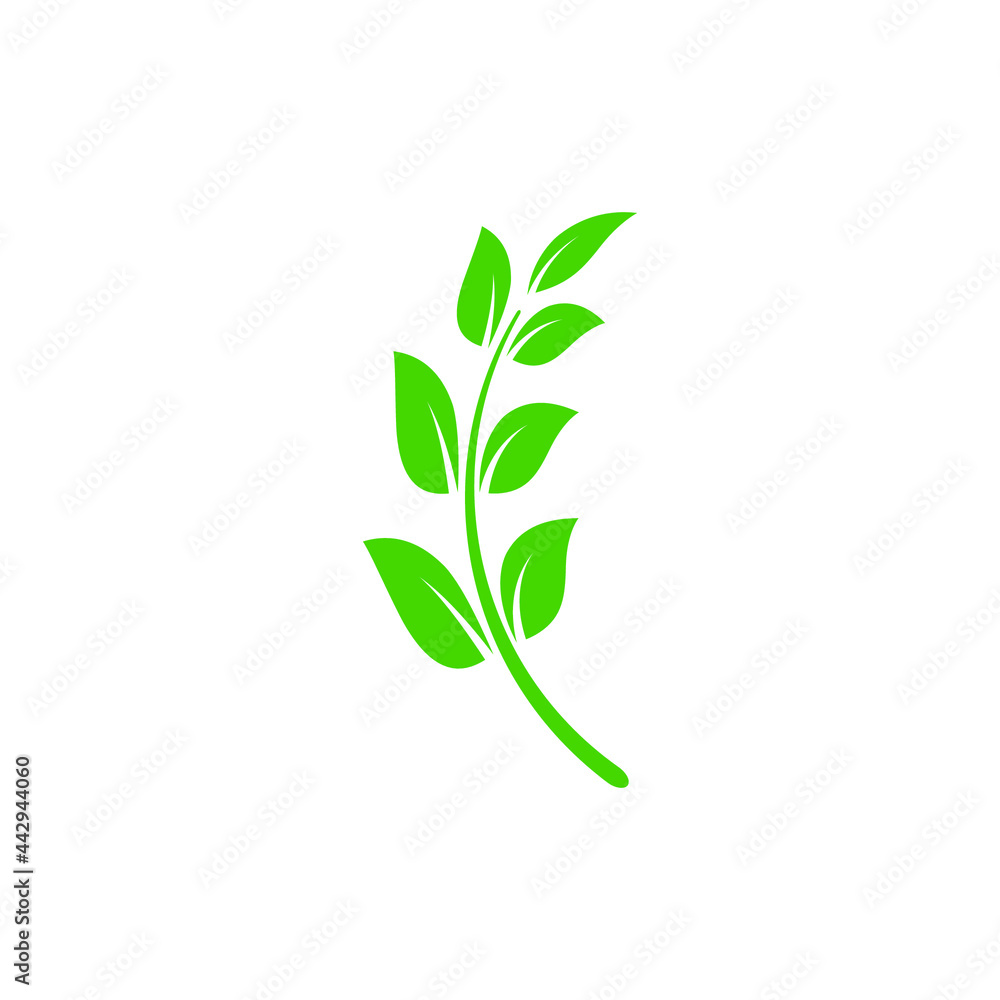 leaf logo icon design template vector leaf logo icon design template vector