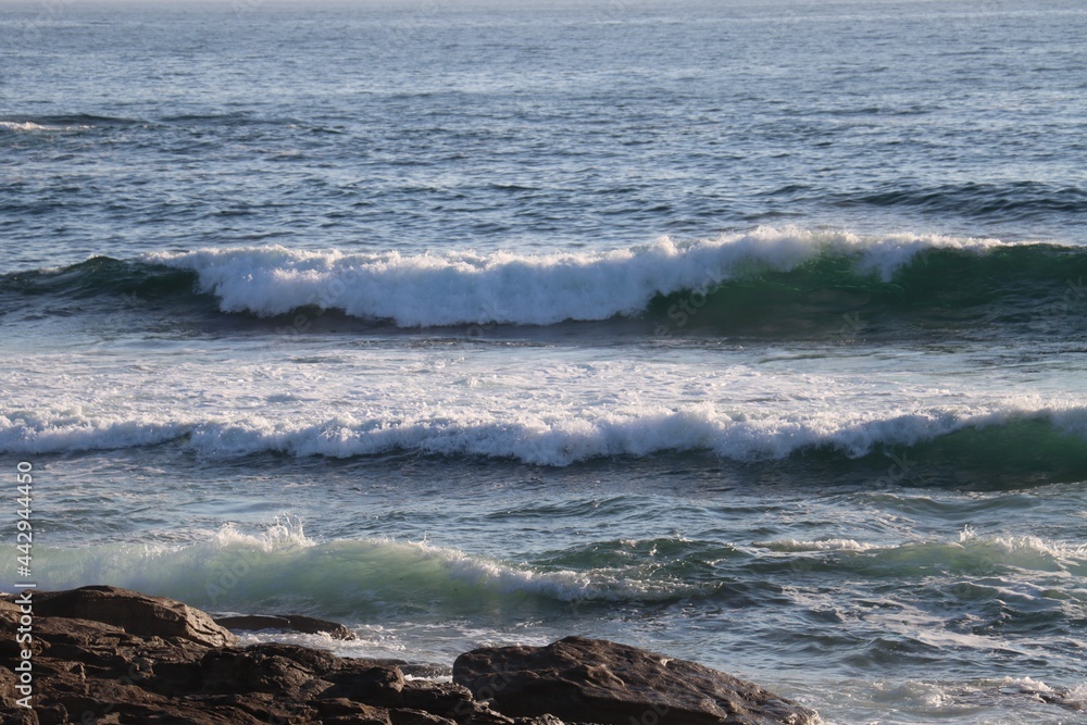 waves on the beach waves on the beach