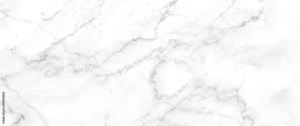 Obraz premium Marble granite white panorama background wall surface black pattern graphic abstract light elegant gray for do floor ceramic counter texture stone slab smooth tile silver natural.