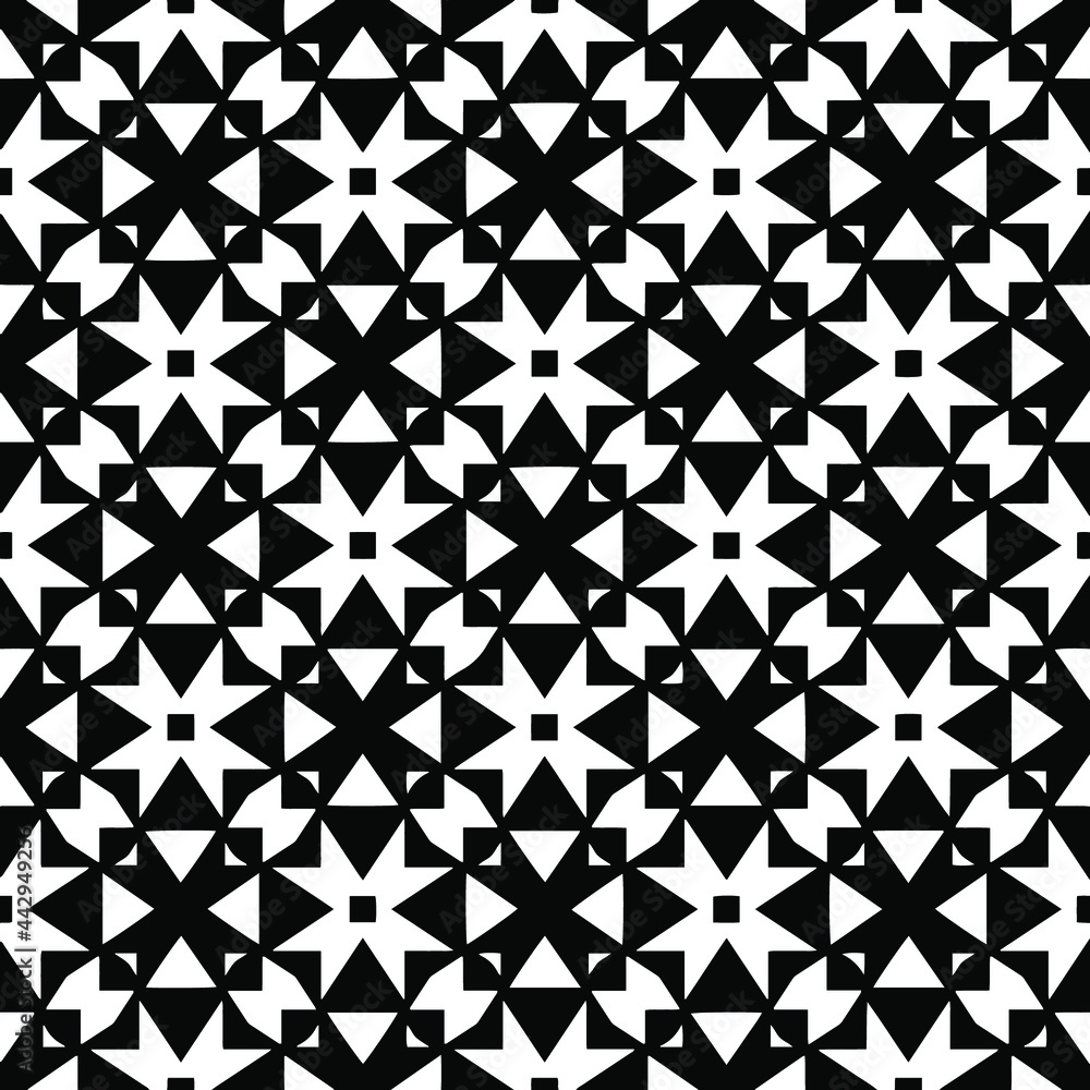 floral seamless pattern background.Geometric ornament for wallpapers and backgrounds. Black and white
pattern. floral seamless pattern background.Geometric ornament for wallpapers and backgrounds. Black and white
pattern.