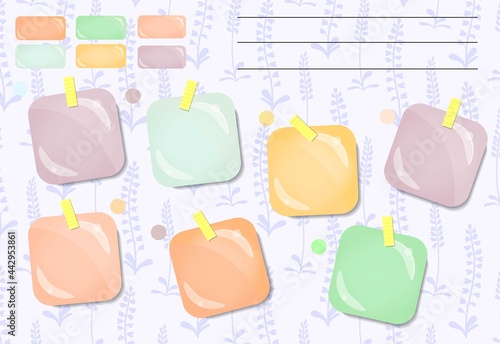 Mockup template with blank student habit tracker template. Management strategy. Business, teamwork. Calendar template. Business organizer. Plan for the week. Tu du sheet. Schedule of lessons