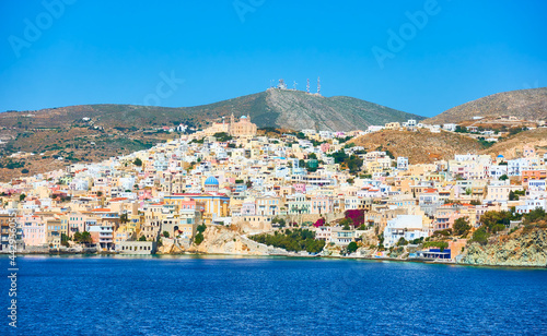Syros Island in Greece photo