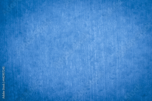 blue cotton fabric with a visible texture