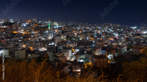 Jerusalem, Palestine arab neighborhoods night view © Алексей Голубев