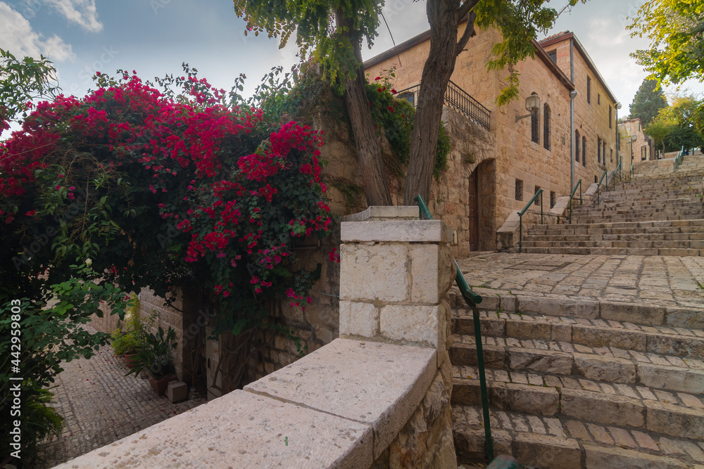 Jerusalem historic neighborhood Yemin Moshe