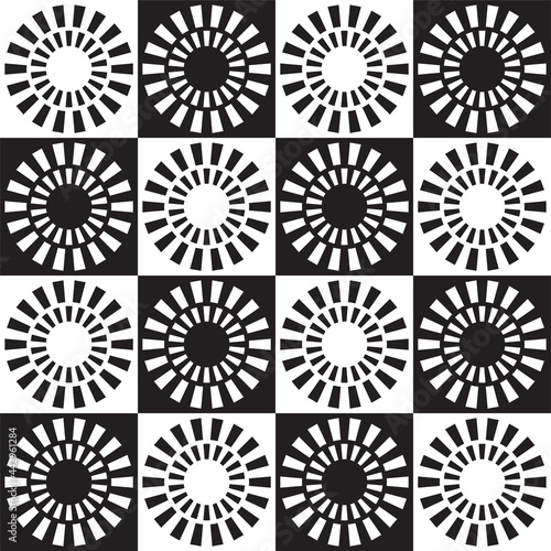 Retro sunburst vector backg...