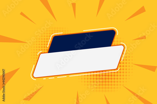  Abstract creative background vector with space for text and simple, stylish and minimal design template