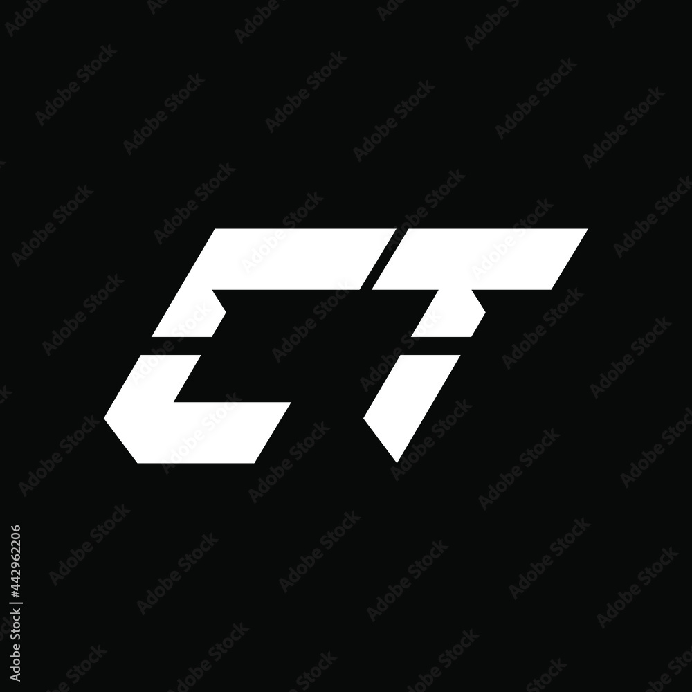 CT Logo Design Vector Template. CT Letter Logo Design CT Logo Design Vector Template. CT Letter Logo Design