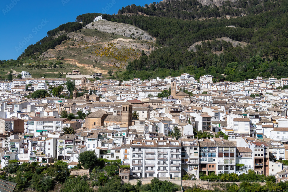 Fototapeta premium Cazorla, municipality located in the province of Jaen, in Andalusia, Spain. It is located in the region of the Sierra de Cazorla, being its most important town and the capital of the same