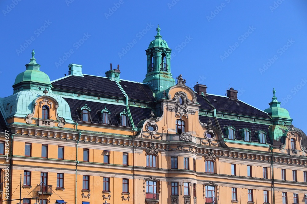 Stockholm landmark - Kvarteret Bodarna