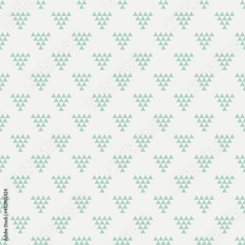 Wallpaper Mural Modern triangle seamless pattern background. Fabric designs and wallpapers. Torontodigital.ca