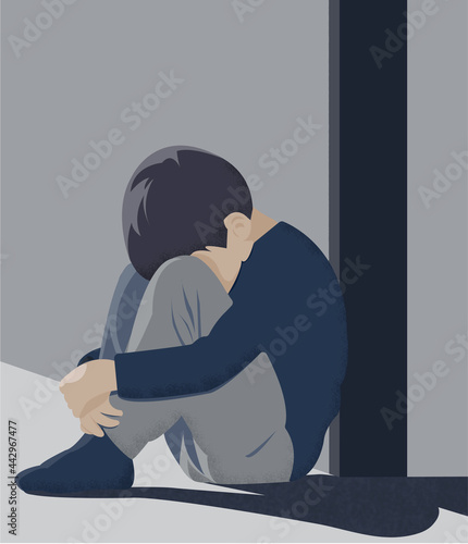 Abused children, beating and threatening minors. Verbal violence and harassment. Use of force. Hide and be afraid. Bullying and sexual violence. To scold.