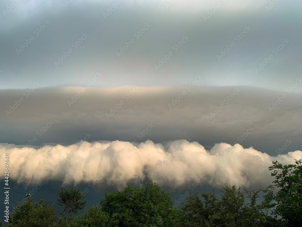 time lapse clouds