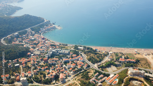Montenegro, Rafailovici. view on sea beach © sarymsakov.com