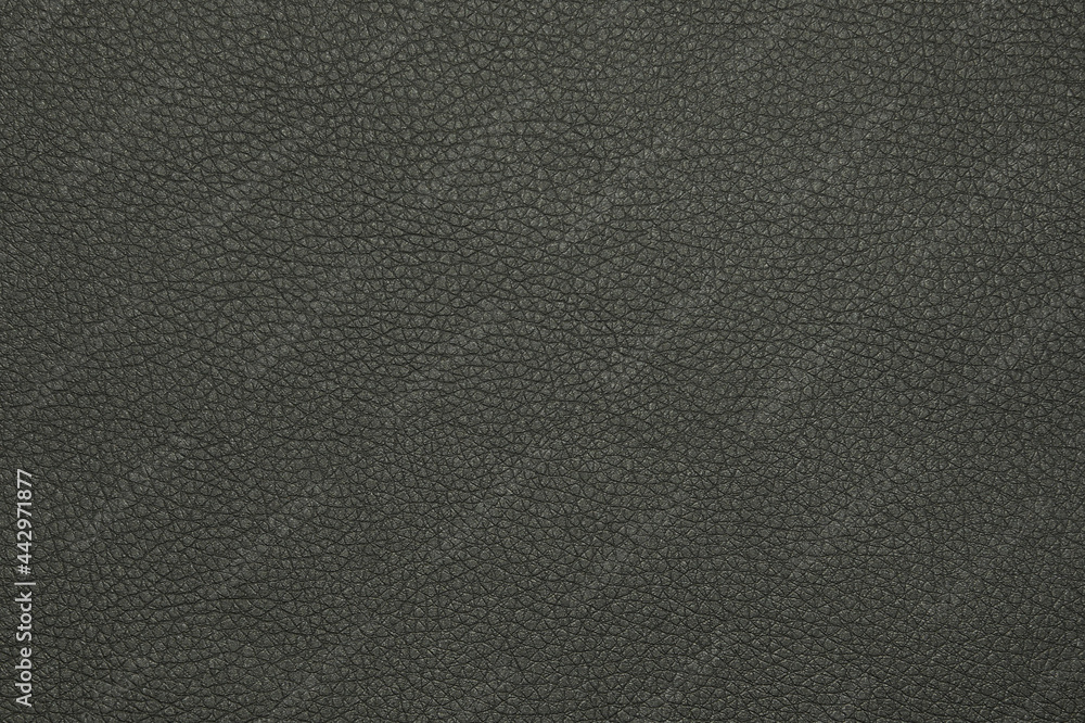 Background texture of black natural leather grain Background texture of black natural leather grain