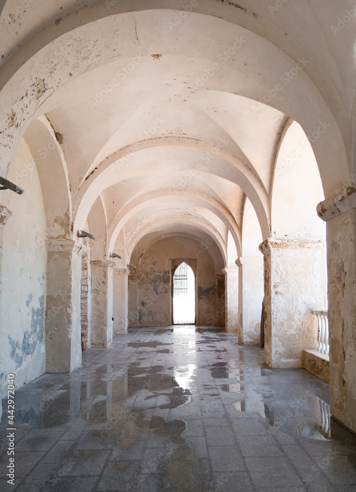 Interior of the castle of Chipiona, Cádiz, Andalucia, Spain