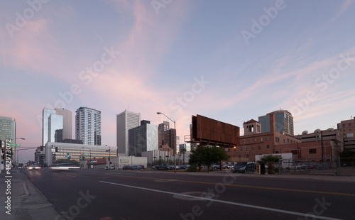 Phoenix Skyline sunset
