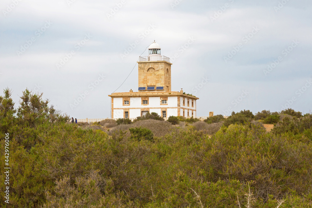 The Lighthouse of the Island of Tabarca The Lighthouse of the Island of Tabarca