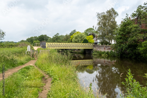 Bridge over the river Wey, Godalming Canal photo