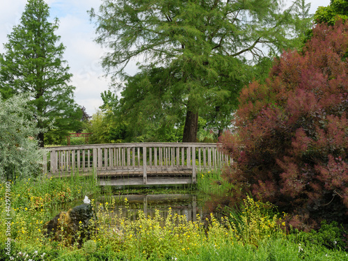 Kleiner Park im Münsterland